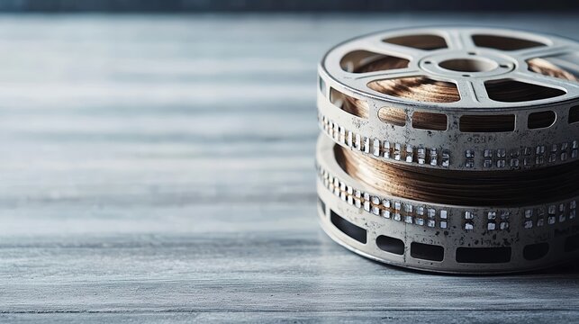 Old film reel frame with scratches, light leaks, and faded colors, perfect for a vintage photography theme, antique film, worn texture, nostalgic, classic