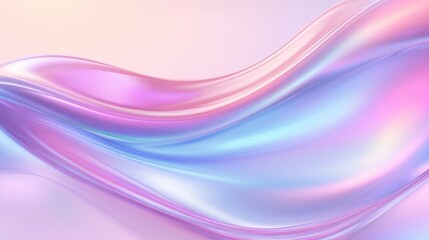 A purple and blue wave with a pinkish hue. The wave is very long and has a very smooth texture