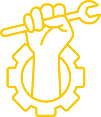 Labor Hand Icon