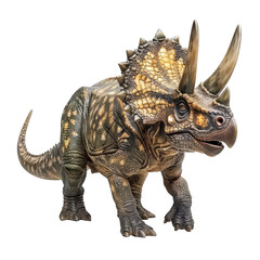 Triceratops Isolated on a Transparent Background