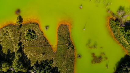 A picturesque Romanian valley, The Heartbreaking Story of the village of Geamana, flooded by a Toxic Lake, Alba, Romania	