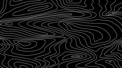 Contour background. Topographic map pattern background. Abstract wavy lines background. Background with topographic contours. Topographic contour map background.