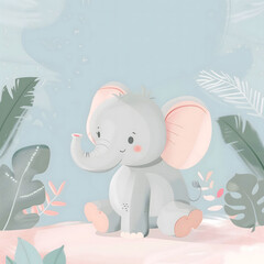 elephant and baby