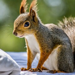 Fototapeta premium squirrel Generative AI