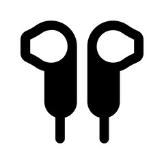 earbuds line icon