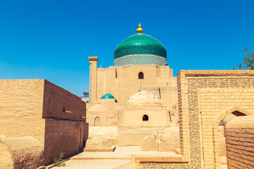 Architectural complex of the mausoleum of Pakhlavan Mahmud.