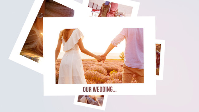 Romantic Slideshow Wedding Memories contains 11 editable text layers and 11 image placeholders. Avalible in 4K.