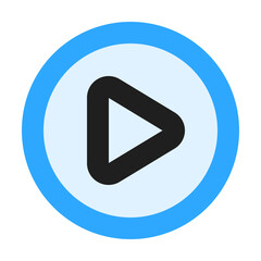 Play Circle Vector Icon
