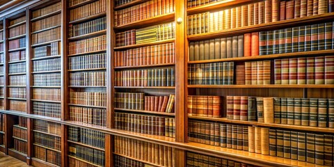 Library bookcase law shelf photo