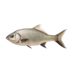 Obraz premium a fish is shown with a white and black background.