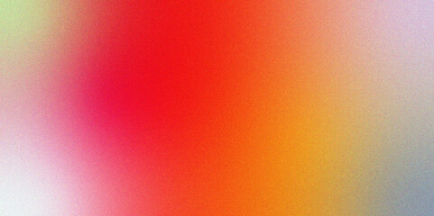 Abstract Gradient Background with Vibrant Red, Yellow, and Black Hues and texture. Vibrant backdrop banner poster wallpaper header design. Carmine red orange magenta pink grainy gradient