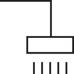 Shower Head vector for Adverts. Suitable for books, stores, shops. Taking bath shower icon sign. Bathroom shower pictogram symbol in trendy black Outline style isolated on transparent background.