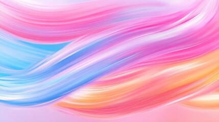 A colorful swirl of pink, blue, and orange paint. The colors are vibrant and the brushstrokes are bold. Concept of energy and movement, as if the colors are dancing across the canvas