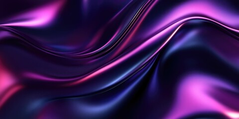 Obraz premium Abstract Purple and Blue Swirls