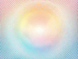 Abstract Grid Tunnel: A mesmerizing abstract background with a grid pattern forming a tunnel-like structure, creating a sense of depth and perspective.  The tunnel is illuminated by a bright