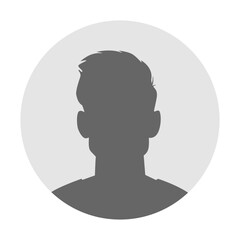 Vector flat illustration. Avatar, user profile, person icon, profile picture. Suitable for social media profiles, icons, screensavers and as a template.