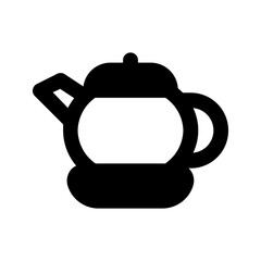 teapot line icon