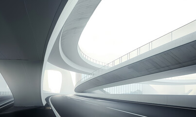 Obraz premium modern building in the city
