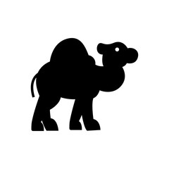 camel icon. flat illustration,flat style. 