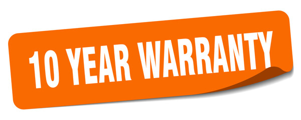 10 YEAR WARRANTY