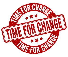 TIME FOR CHANGE