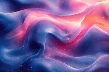 Abstract colorful background flowing like liquid paint