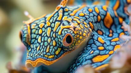 Vibrant Sea Slug