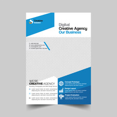 Digital Creative Agency Flyer Design Template