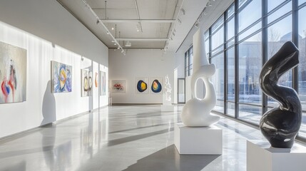 Modern Art Gallery Exhibition