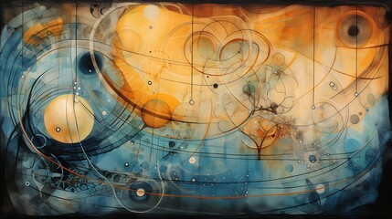 Naklejka premium Abstract 