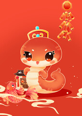 chinese new year snake