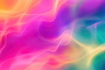 Abstract color background. Gradient blend. Bright colored glow. Diffuse glare. Blurry highlights. Modern design template for web cover. Bitmap. Raster image , ai