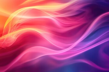 Abstract color background. Gradient blend. Bright colored glow. Diffuse glare. Blurry highlights. Modern design template for web cover. Bitmap. Raster image , ai