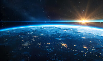 Obraz premium earth in space