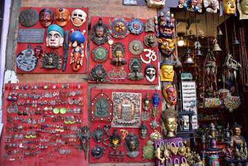 Fototapeta premium The beautiful of Souvenir at Swayambhunath