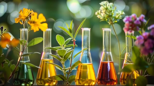 High-definition 4K capture of terpenes in plants, highlighting their complex chemistry with sharp precision.