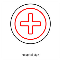 hospital sign