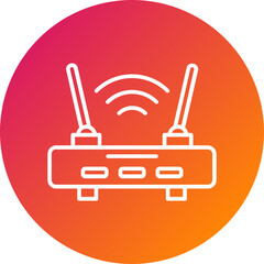 Modem Vector Icon Design