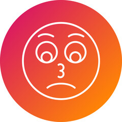 Disappointment Vector Icon Design