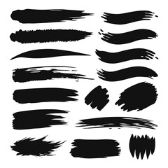 set of strokes and splashes 20, vector, bird, silhouette, grunge, paint, brush, illustration, black, eagle, design, set, art, wing, flying, animal, ink, symbol, stroke, element, texture, icon, splash,