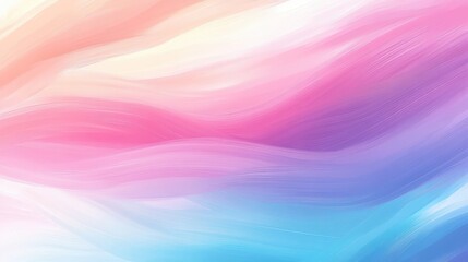 A colorful, abstract background with a pink, blue, and white gradient. The colors are vibrant and the gradient creates a sense of movement and energy