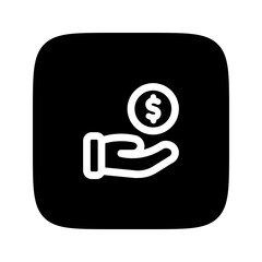 savings line icon