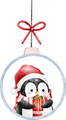 Watercolor Christmas Decoration