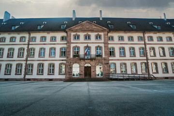 Colmar city in the Alsace region (France)