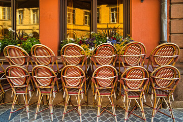 Colmar city in the Alsace region (France)