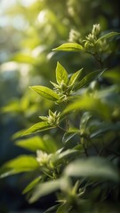 Basil Tea Plant. Green Tea. Bio Food. Natural Remedies. Life-Saving Plants. Traditional Medicine. Medicinal Plants. Basile. Natural Antioxidants. Fresh Tea Herbs. Tea Gardening.