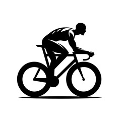 Naklejka premium cyclist 