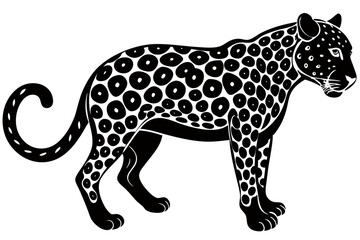Creative Animal Silhouette Vector Art Illustration 