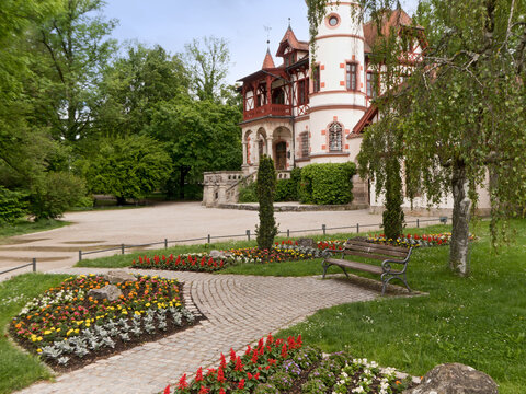 Kurparkschl&ouml;sschen in Hersching am Ammersee