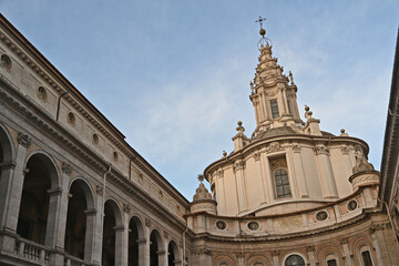 Roma, la chiesa di Sant'Ivo alla Sapienza